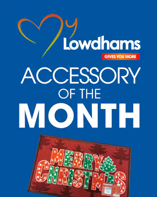 Accessory Of The Month Christmas Mat