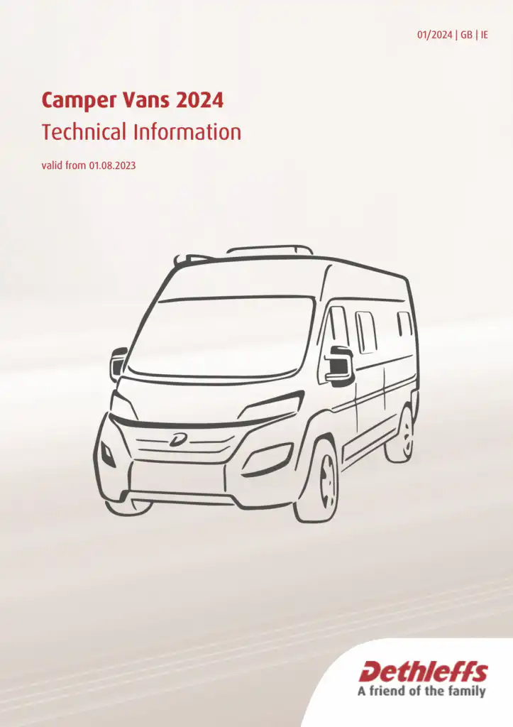 2024 Dethleffs Campervans Technical Information