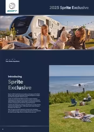 2025 Swift Sprite Exclusive Brochure