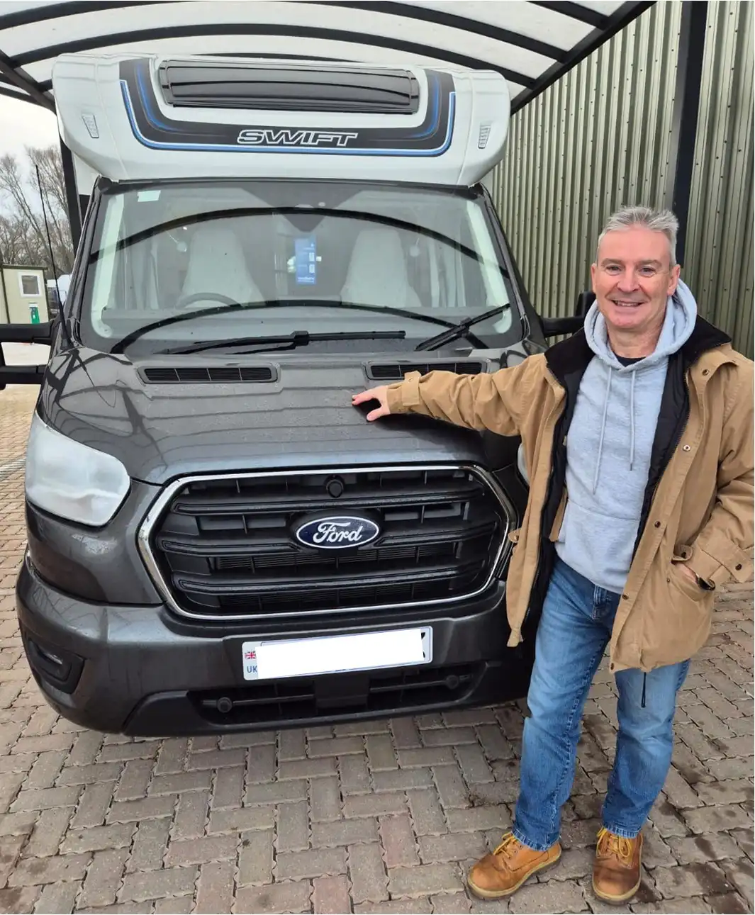 Mr Goodenough's brand-new Swift Voyager Xtra motorhome!