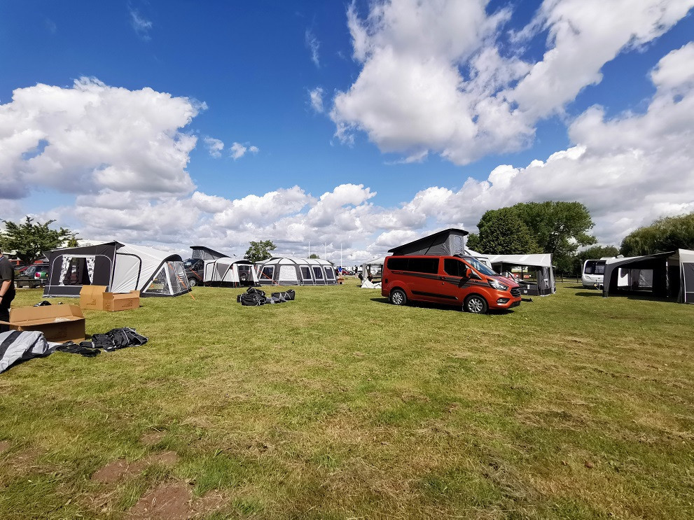 Awning Event Set Up Day Two News