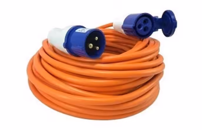 Mains Hookup Lead 25mtr