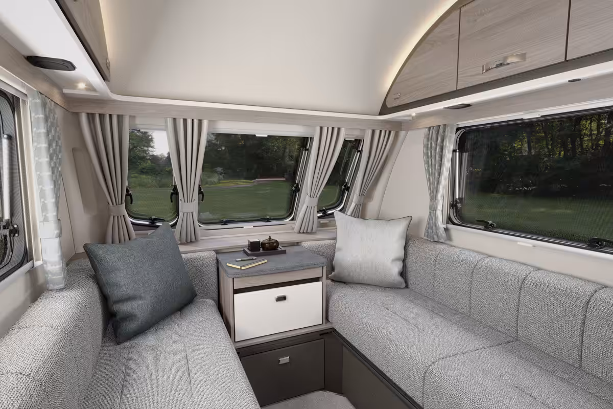 Swift sprite compact caravan