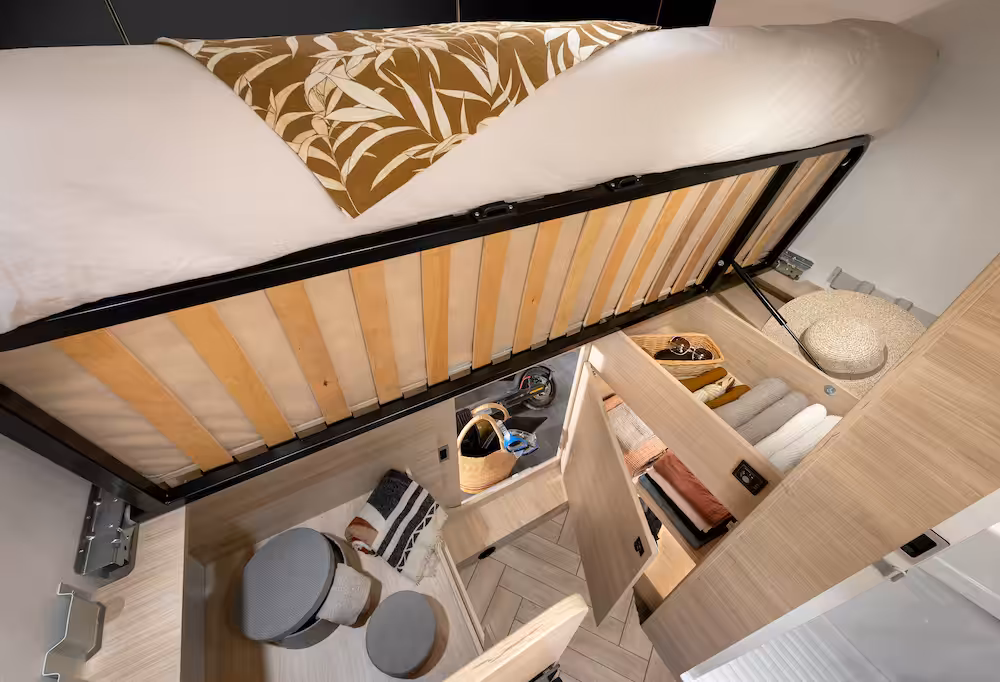 2026 Chausson S514 2026 1 Sport Line Under Bed Storage