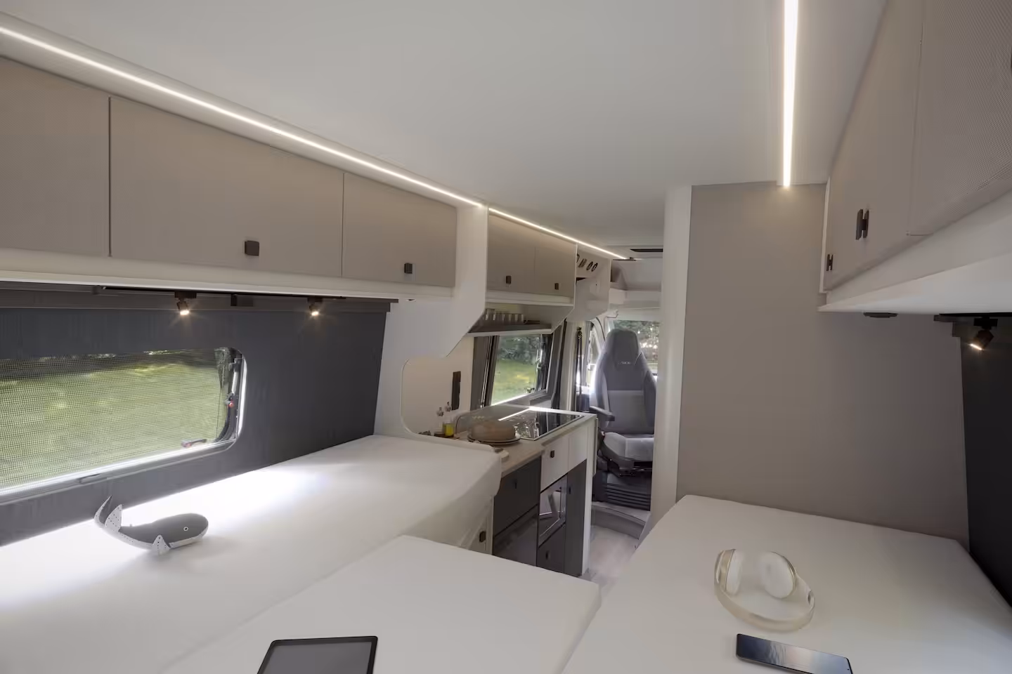 Ace sleeping area