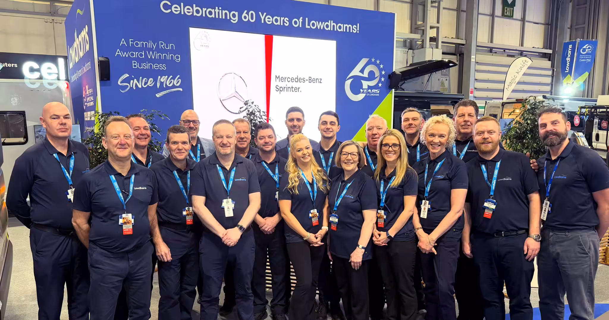 Lowdhams Staff At The NEC