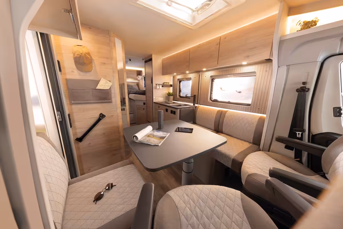 2027 Dethleffs Just Van Dining Space
