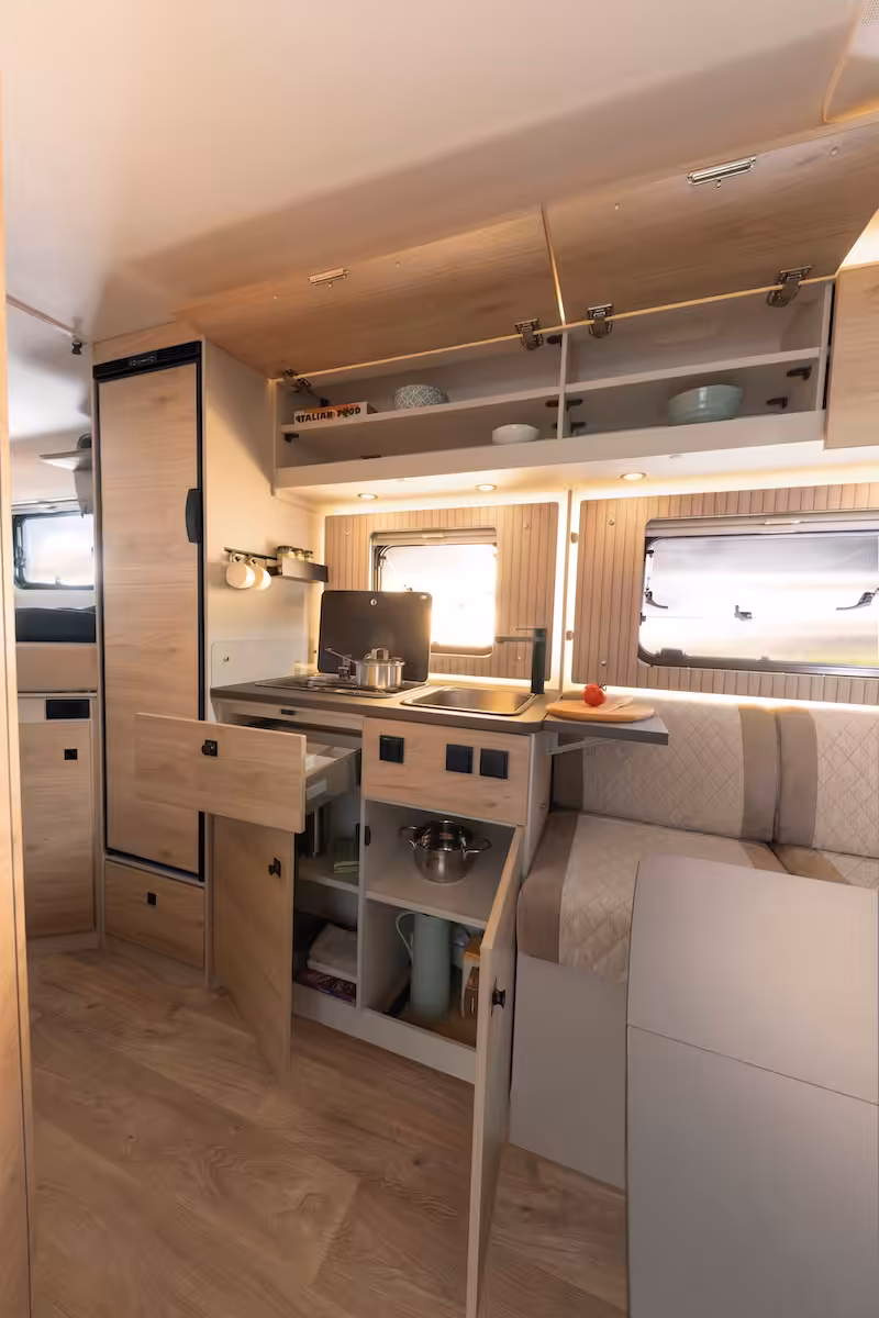 2027 Dethleffs Just Van Kitchen