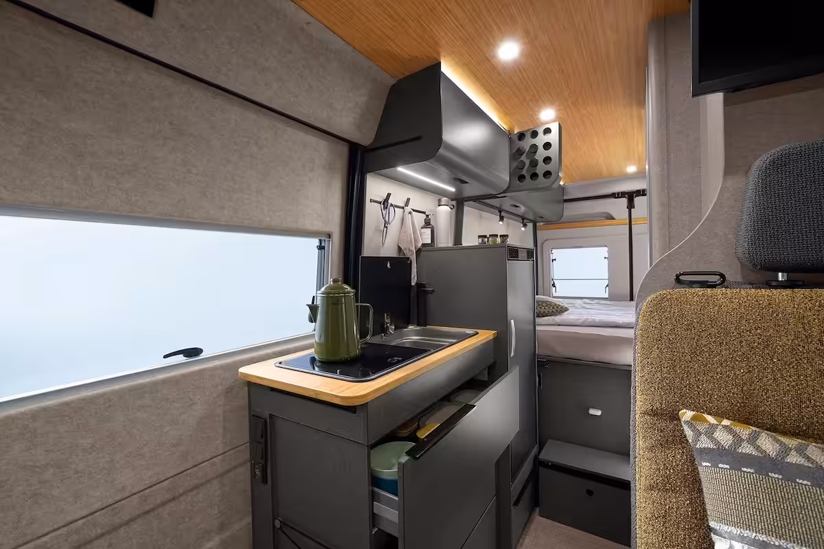 2027 Hymer Redwood Kitchen