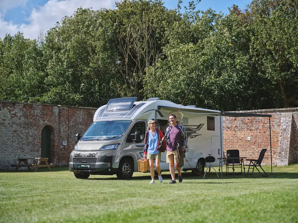 2027 Swift Escape Set Up Awning
