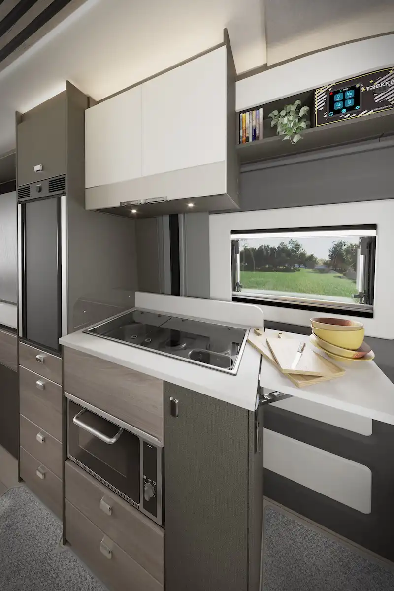 2027 Trekker XF KitchenFull GAN 13 07 2026 Caption