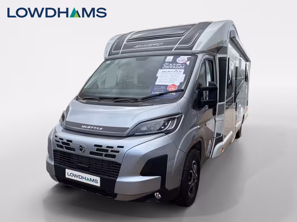 New Swift Hi Style Xtra 674 60th Edition Motorhome