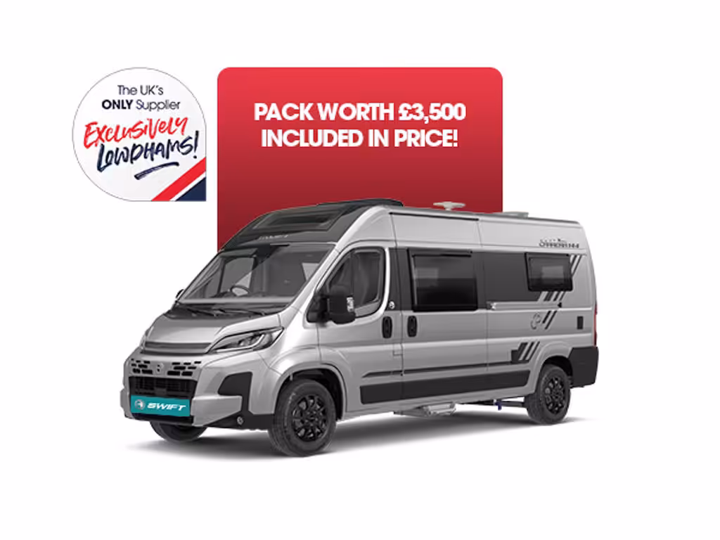 New Swift Carrera Xtra 144 60th Edition Campervan