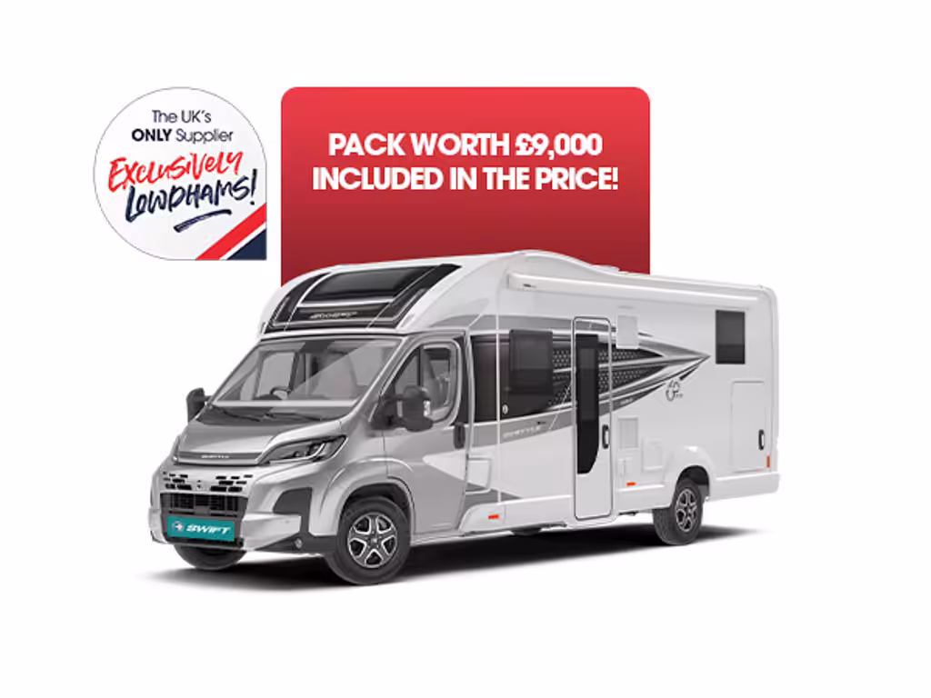 New Swift Hi Style Xtra 674 60th Edition Motorhome