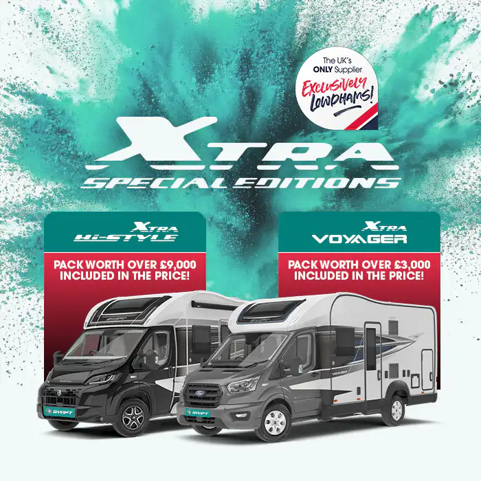 Lowdhams Swift Preview Weekend Special Editions Motorhomes 2027 Blocks
