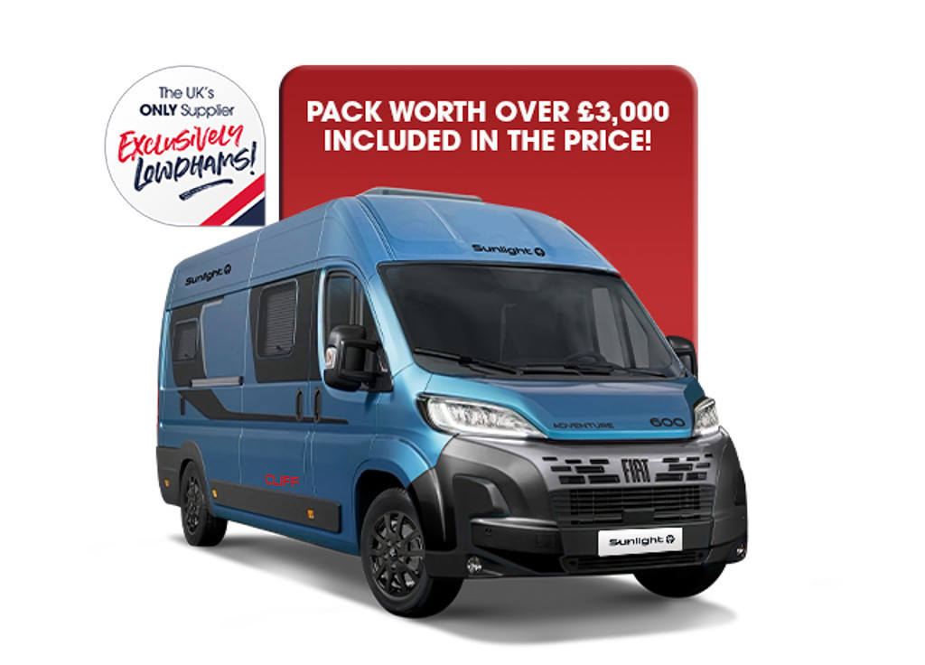 New Sunlight Cliff Xtra Adventure 600 Campervan