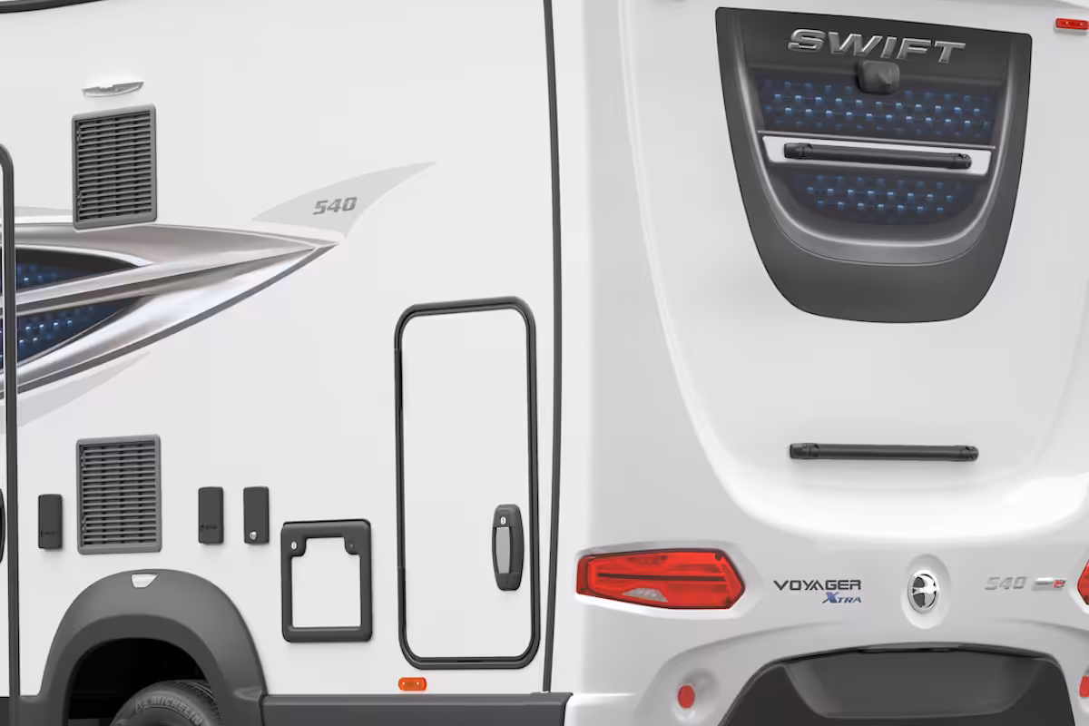 2027 Swift Voyager Xtra Rear Side Garage