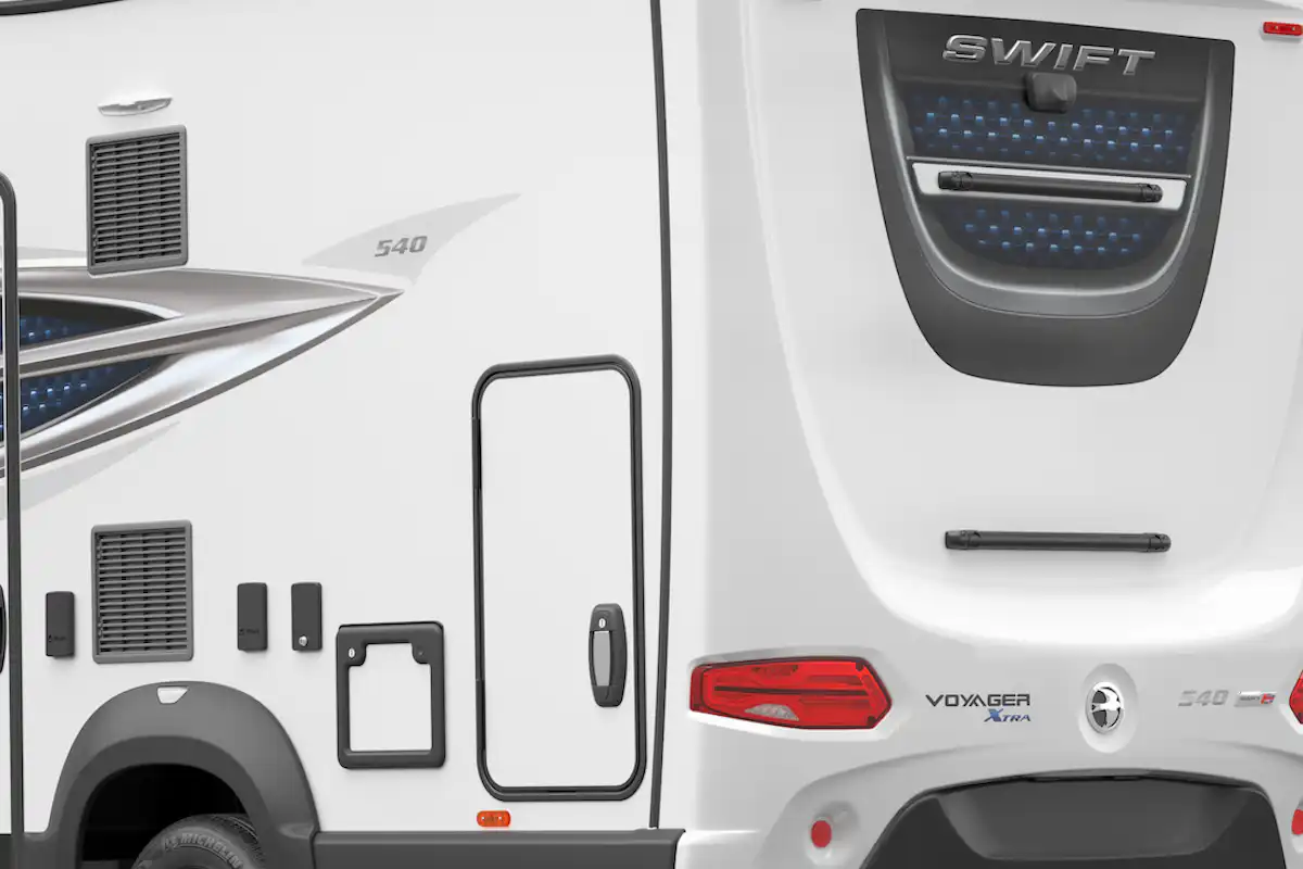 2027 Swift Voyager Xtra Rear Side Garage