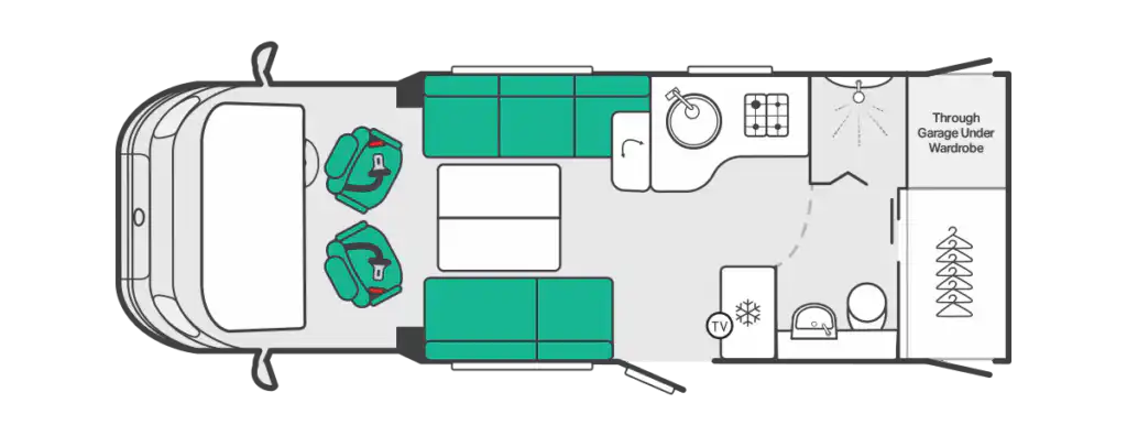 2027 Voyager 540 Day Lounge