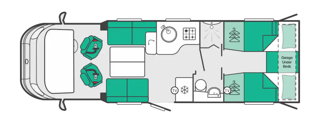 2027 Voyager 584 Day Lounge