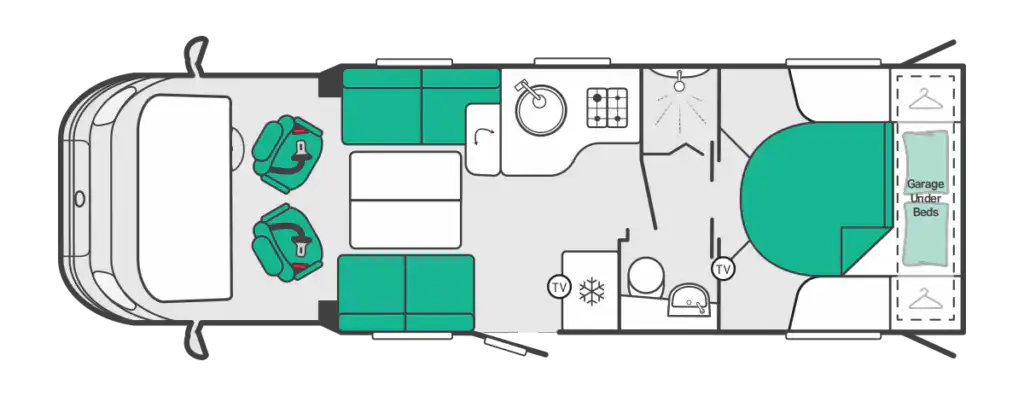 2027 Voyager 594 Day Lounge