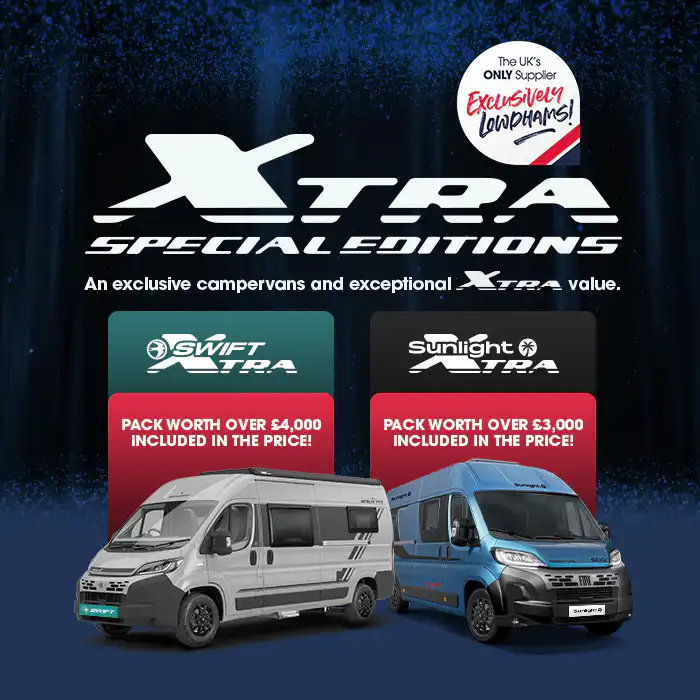 Lowdhams All 2027 Special Edition Campervans Promo Block