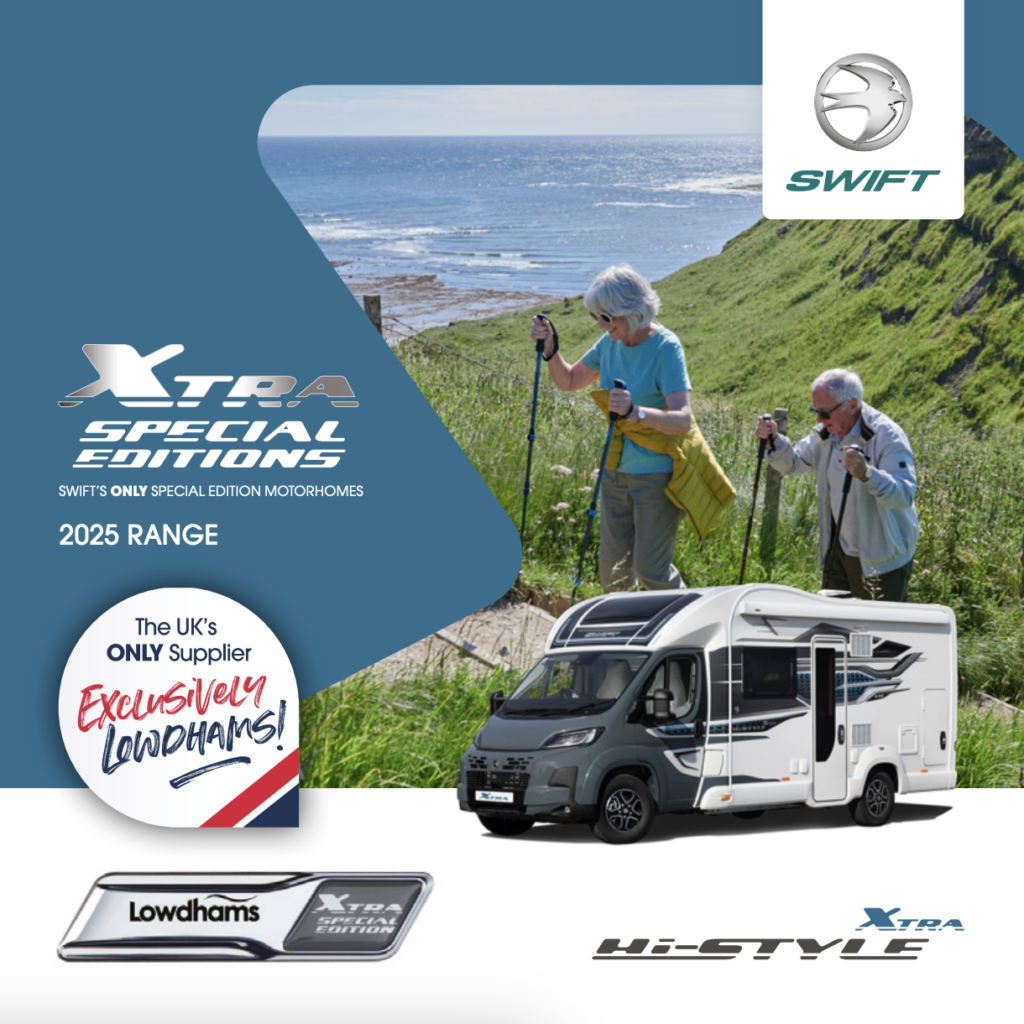 Swift Hi Style Xtra Brochure Cover 2025