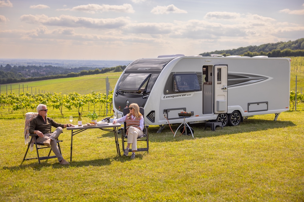 2026 Swift Conqueror Lifestyle On Grass Resized