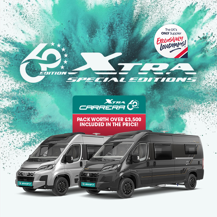 Lowdhams Swift Preview Weekend Special Editions Campervans 1