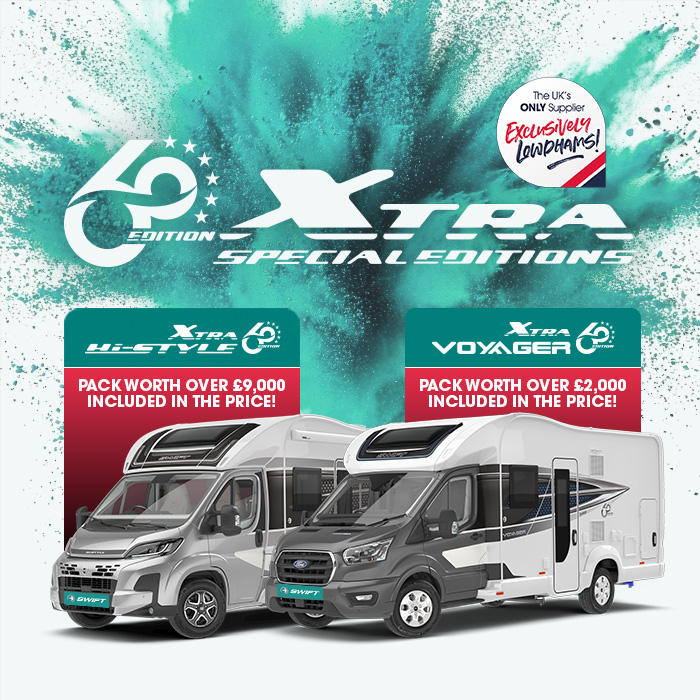 Lowdhams Swift Preview Weekend Special Editions Motorhomes