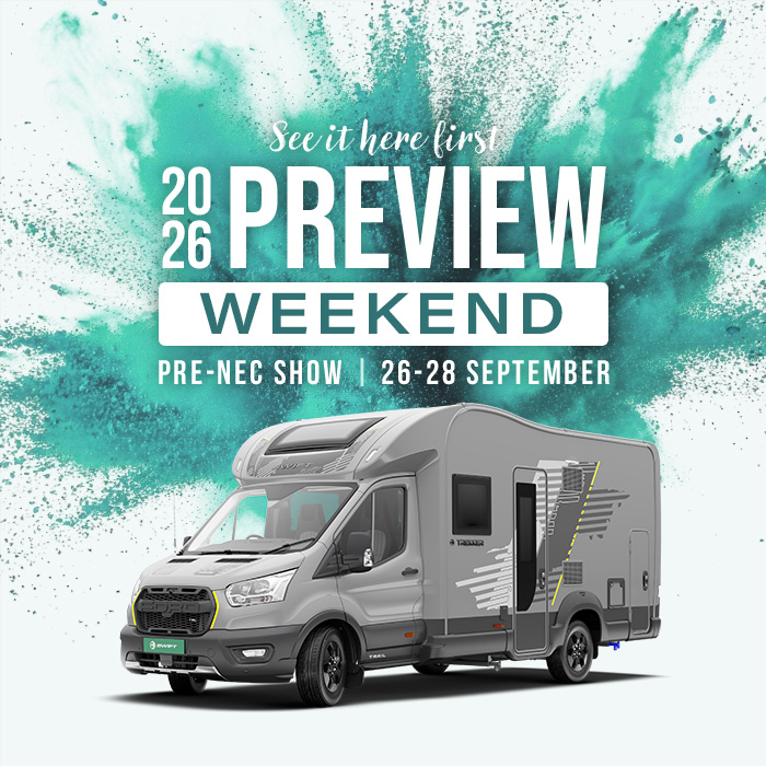 Lowdhams Swift Preview Weekend Motorhome Collection