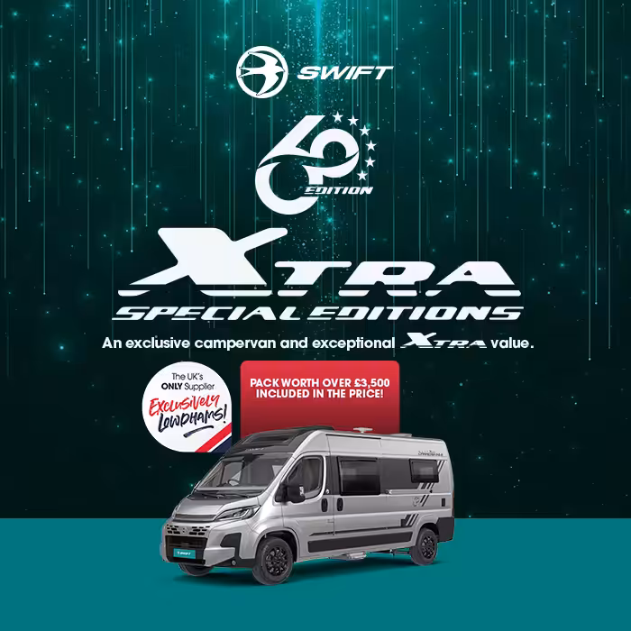 Lowdhams Swift Special Edition Campervans Promo Block