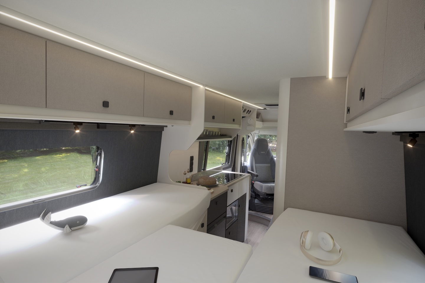 Ace sleeping area