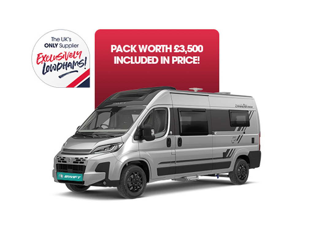 New Swift Carrera Xtra 184 60th Edition Campervan